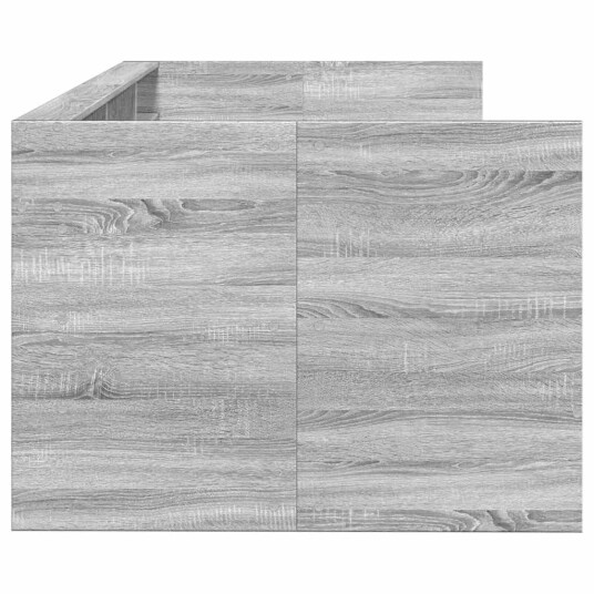  Dagseng med skuffer grå sonoma 90x200 cm konstruert tre 8721102625046
