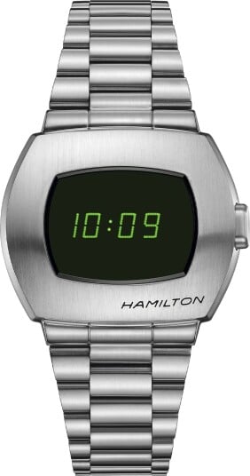Hamilton Herreklokke H52414131 American Classic PSR Digital LCD/Stål Hamilton Herreklokke H52414131 American Classic PSR Digital LCD/Stål