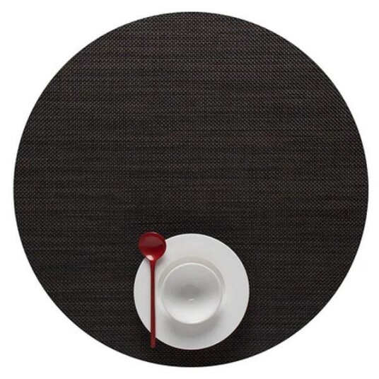 Chilewich - Spisebrikke rund ø38 espresso