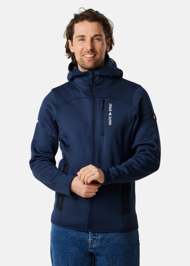Nautic Experience Pacific Hooded Fleece Ii Dk. Navy/Dk. Navy Xl Hoodies