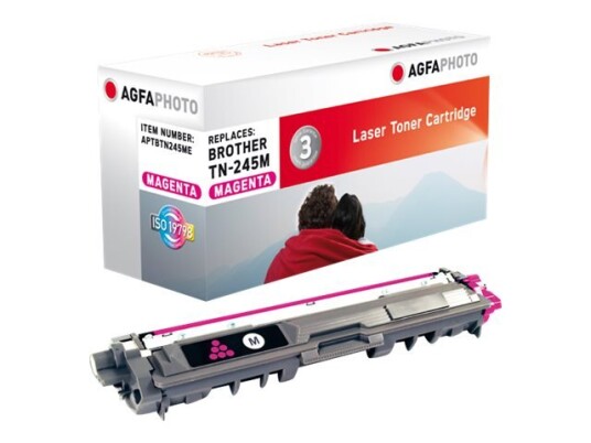 Agfaphoto - Magenta - Kompatibel - Tonerpatron Alternativ For: Brother Tn245m - For Brother Dcp-9015 Dcp-9020 Hl-3140 Hl-3150 Hl-3170 Mfc-9140 Mfc-9330 Mfc-9340