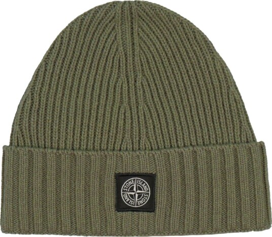 Stone Island Lue Ull Sage Stone Island 58 cm Lue Armygrønn Stone Island Lue Ull Sage Stone Island 58 cm Lue Armygrønn