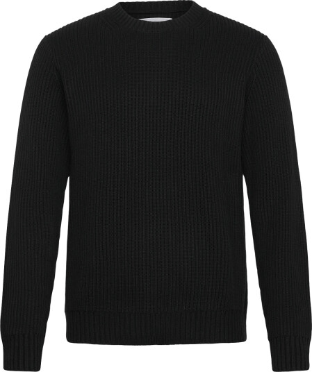 Organic Basics | Soft Knit Chunky Crewneck Sweater | XL