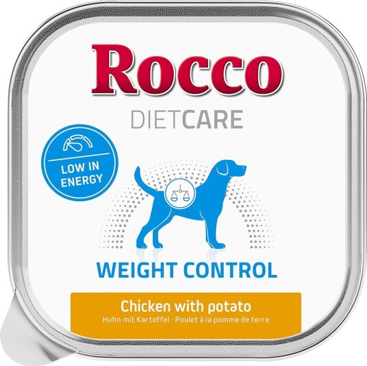Rocco Diet Care Våtfôr Weight Control Med Potetskinn 10 X Kylling 150 G 10 X 150 G