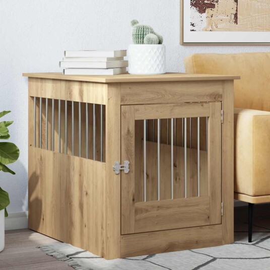 Hundeburmøbler Artisan Eik 64.5X80X71 cm Konstruert Tre Hundeburmøbler Artisan Eik 64.5X80X71 cm Konstruert Tre