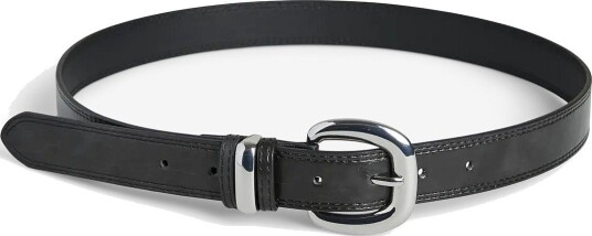 Pieces Pcvilka Patent Jeans Belt Wb Pu BLACK 85