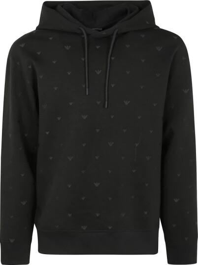 Emporio Armani Herre Gensere & Hettegensere Svart M,
