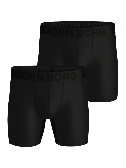 Björn Borg Sports Lightweight Boxer 2 Pack Black M