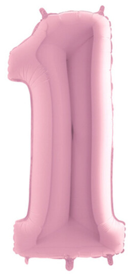 Ballongkungen AB Tallballong Lyserosa Pastell - Tall 1