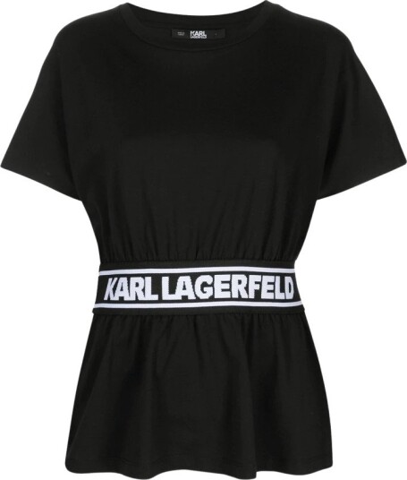 Karl Lagerfeld Dame Topper Svart S,