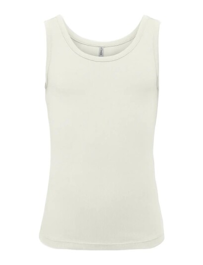 Kids Only Kmglola S/L Tank Top Jrs Acc Cream 98