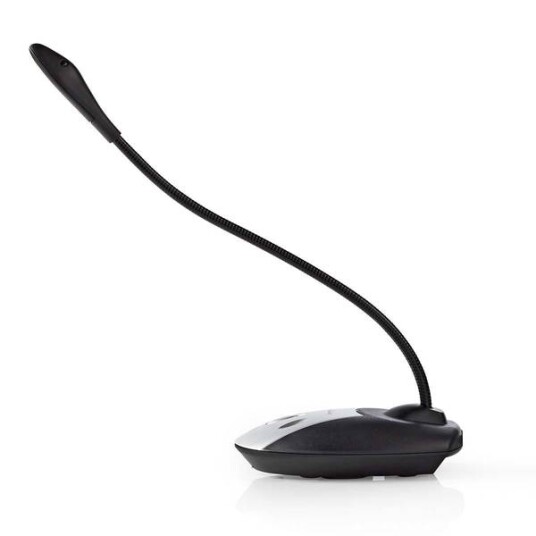 Nedis MICDU100 Bordmikrofon med USB og Av/På-knapp, Svart