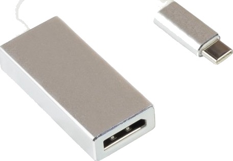 Alcasa Gc-M0257, Usb Type-C, Displayport, Hankjønn, Hunkjønn, Rett, Rett