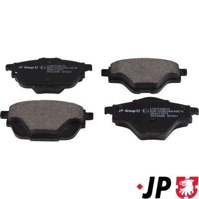 Bremseklosser JP GROUP 3163700610