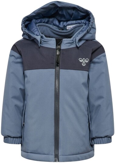 Hummel Hmlmini Block vinterjakke til småbarn, Flint Stone (92) 92