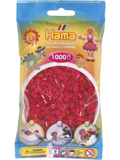 Hama Ironing beads-hot Rød (029) 1000pcs.