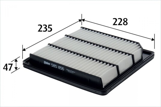 Luftfilter VALEO 585856