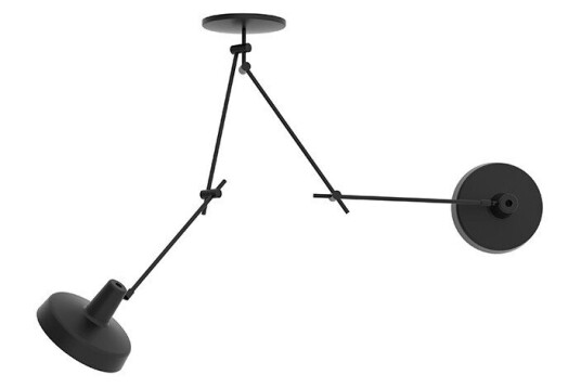 Grupa Products Arigato Double Taklampe Sort Grupa Products Arigato Double Taklampe Sort