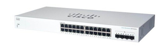 Cisco Business 220 Series CBS220-24T-4X - switch - 24 ports - smart - rack-mountable (889728344883) Cisco Business 220 Series CBS220-24T-4X - switch - 24 ports - smart - rack-mountable (889728344883)