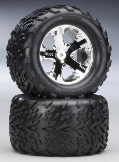 Traxxas 3668 Talon 2.8" Rear Tires On All-Star Stampede 2 Traxxas 3668 Talon 2.8" Rear Tires On All-Star Stampede 2