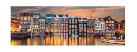 Clementoni Jigsaw Puzzle Bright Amsterdam 1000 pcs. Gulv