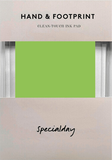 Specialday Hand & Footprint Set Green One Size