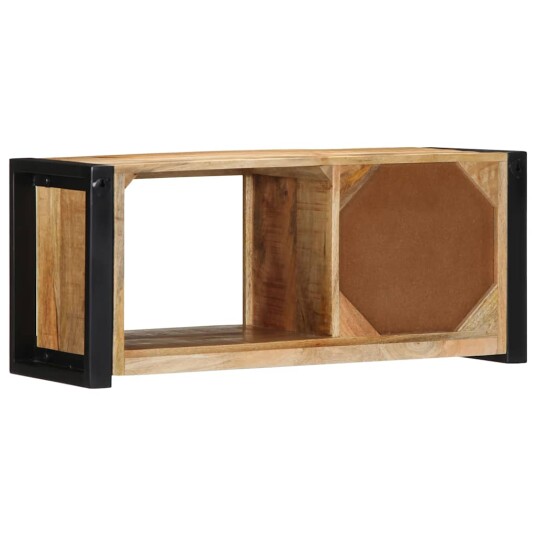  TV-benk 80x30x35 cm grovt heltre mangotre 8721158339683