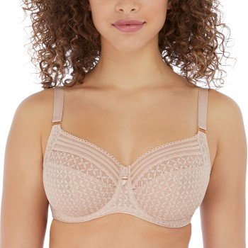 Freya BH Viva Underwire Side Support Lace Bra Beige polyamid D 75 Dame Freya BH Viva Underwire Side Support Lace Bra Beige polyamid D 75 Dame