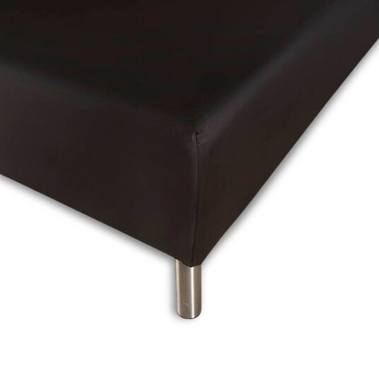 Night & Day Strekklaken - Svart - 140x210x45 cm - 100% Bomull - Night & Day
