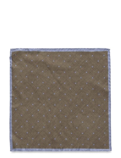 Oscar Jacobson Handkerchief Khaki green ONE SIZE