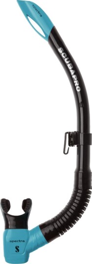 Scubapro snorkel Spectra sort/turkis