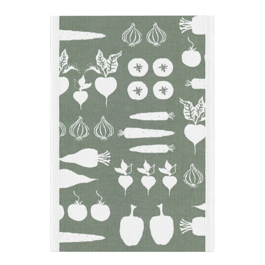 Ekelund Veggies kjøkkenhåndkle 35x50 cm grønn