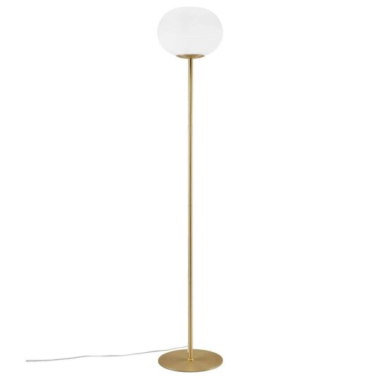 Nordlux Alton gulvlampe - Messing/Opal hvit Nordlux Alton gulvlampe - Messing/Opal hvit