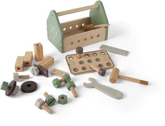 Dantoy Verktøykasse Wood In Gift Box
