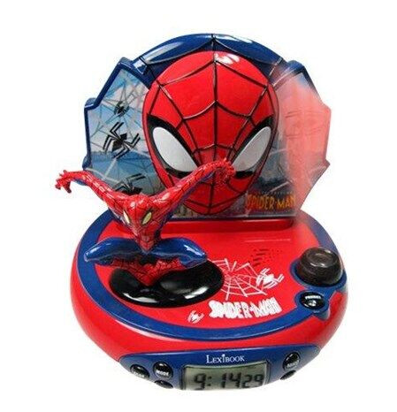 Lexibook Spider-Man Projector Radio Clock