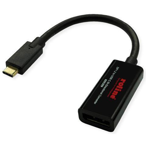 Roline Adapterkabel DisplayPort 1.2 Til USB-C