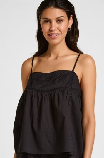 Hunkemöller Pyjamas Cami Svart