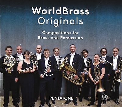 MediaTronixs WorldBrass : WorldBrass: Originals:: Compositions for Brass and Percussion CD Pre-Owned