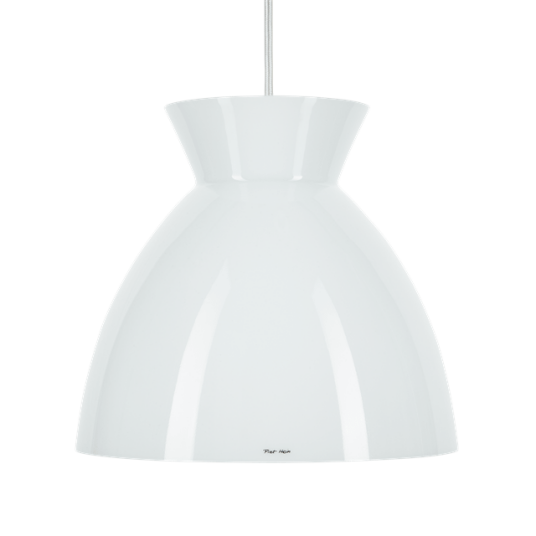Piet Hein Bikube 290P Taklampe Opal med Hvit Ledning