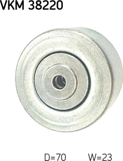 Strammehjul, kilerem SKF VKM 38220