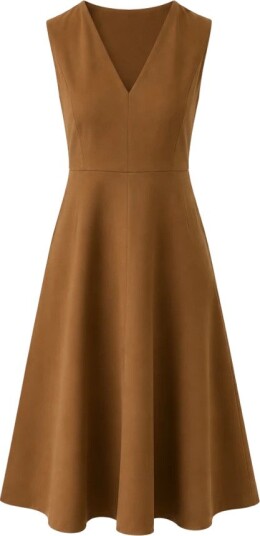 Max Mara Studio Dame Kjoler Brun M,