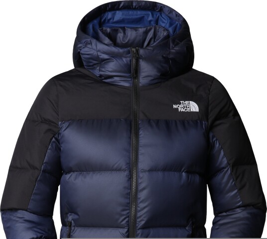 The North Face Women's Diablo Down 2.0 Hooded Jacket Estate Blue Black Heather M The North Face Women's Diablo Down 2.0 Hooded Jacket Estate Blue Black Heather M