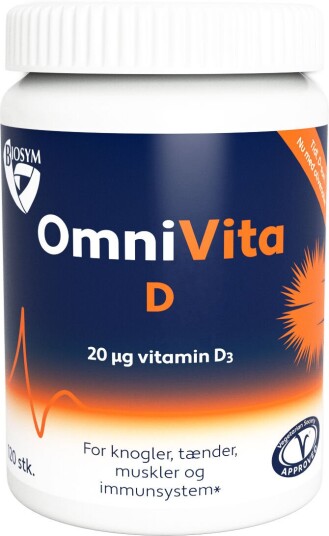 Biosym OmniVita D - 120 Kapslar Biosym OmniVita D - 120 Kapslar