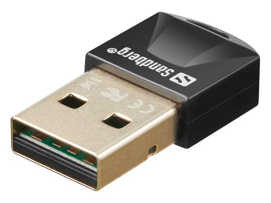 Sandberg Bluetooth 5.0 USB Adapter - Trådløs Overføring i Svart
