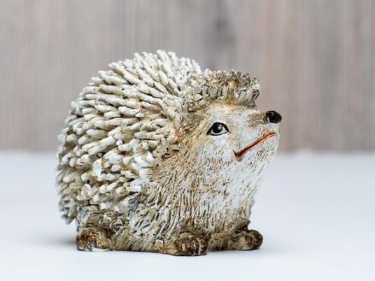 Bordpynt Pinnsvin med glitter Bordpynt Pinnsvin med glitter