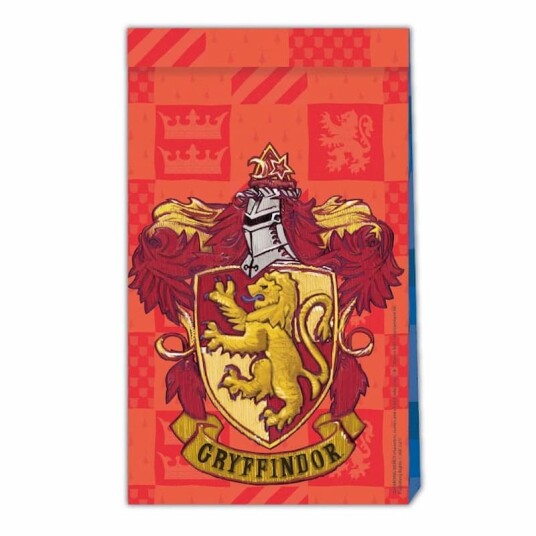 4 stk Godteposer i Papir Harry Potter 4 stk Godteposer i Papir Harry Potter