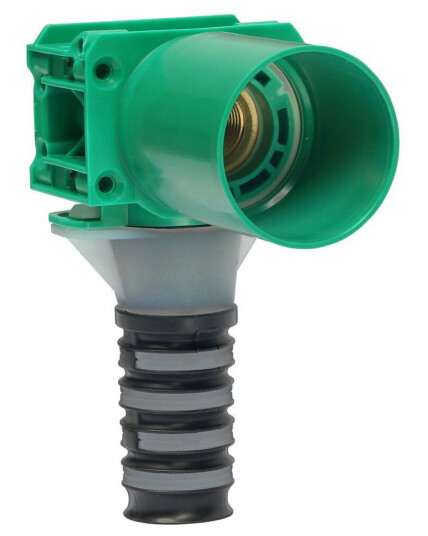 Sanipex Veggboks 90° 1/2" x 20 mm, med forlenger