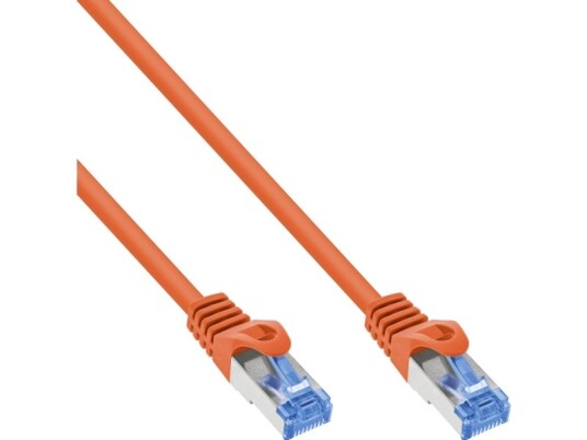 Inline 72600O 10 M Cat6a S/Ftp S-Stp Rj-45 Rj-45 Orange