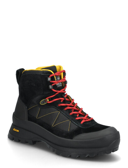 Polo Ralph Lauren Logan Suede-Paneled Trail Boot - Black - 44