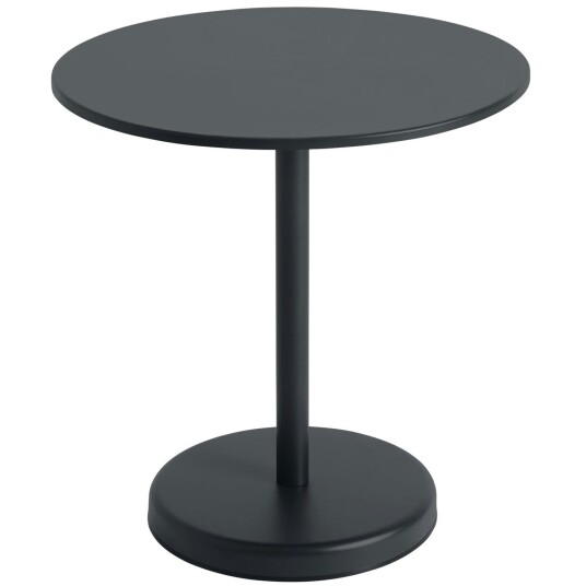 Muuto Muuto Linear Bord Stål Ø70 cm Antrasitt